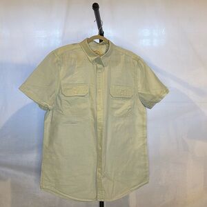 St. John's Bay Baby Blue Cotton Shirt Size L